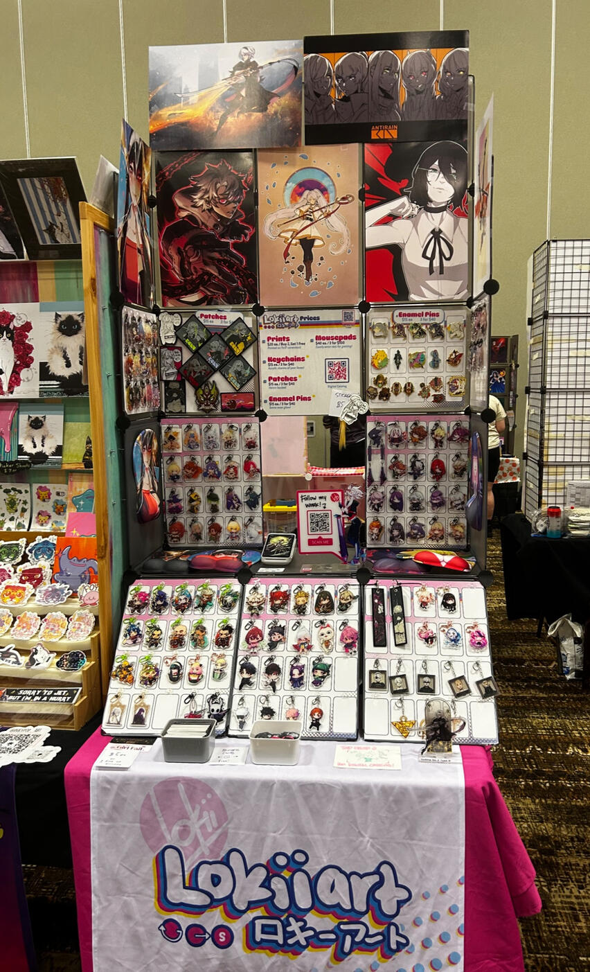 colossalcon craft fair (1/2 booth) 2026