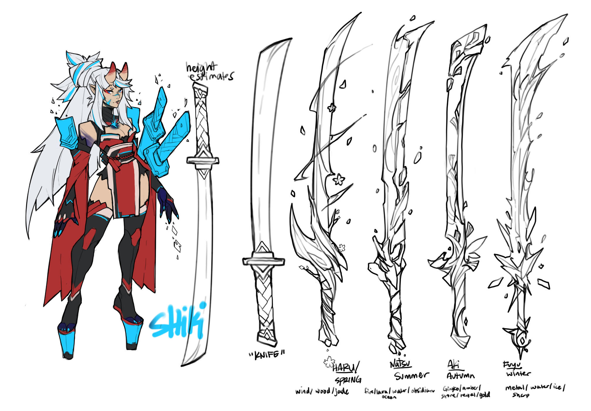 shiki + knife (OC)